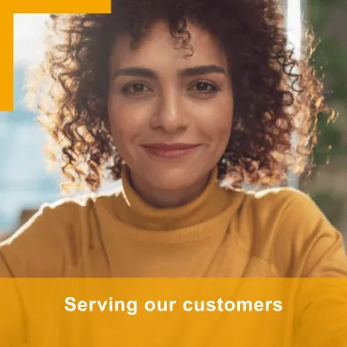 serving our customers